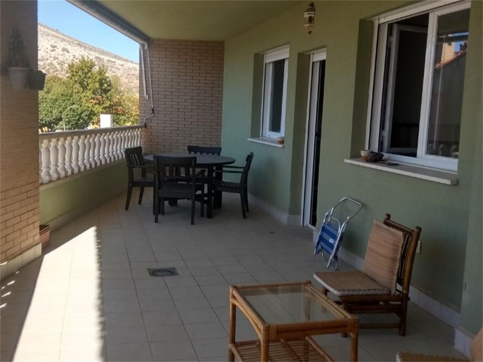 Terrace of Single-family semi-detached for sale in Huerta de Valdecarábanos  with Air Conditioner