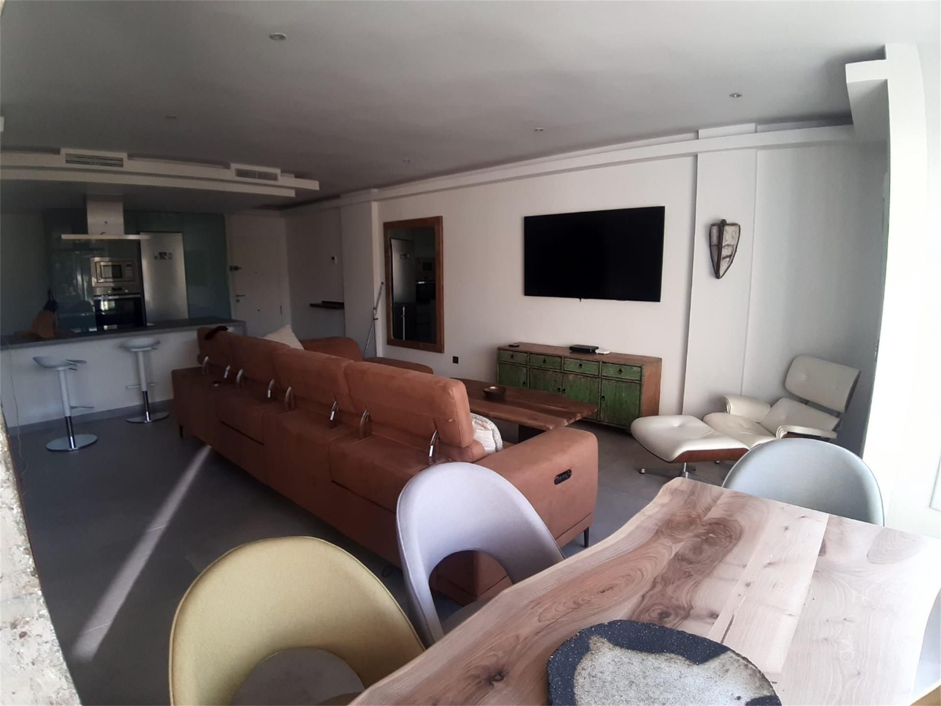 Living room of Flat for sale in El Puerto de Santa María  with Air Conditioner, Heating and Furnished