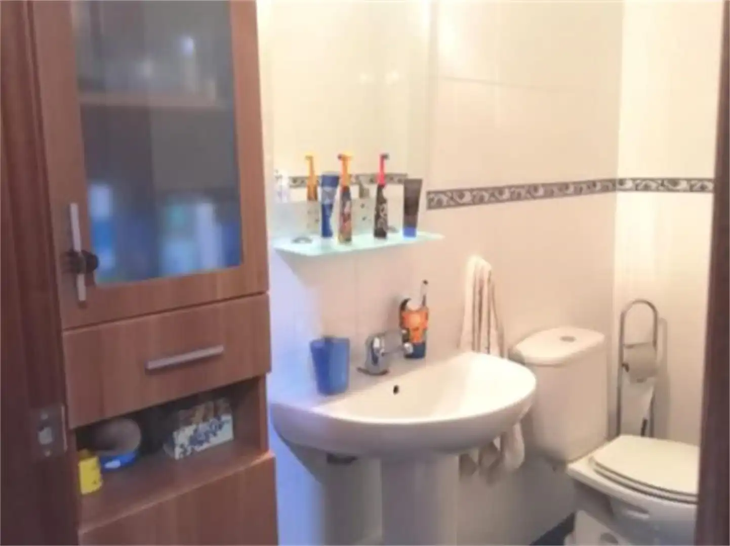 Bathroom of Flat for sale in Olivenza  with Air Conditioner and Balcony