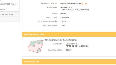 Foto 3 de Finca rústica en venta en Porto do Son, A Coruña