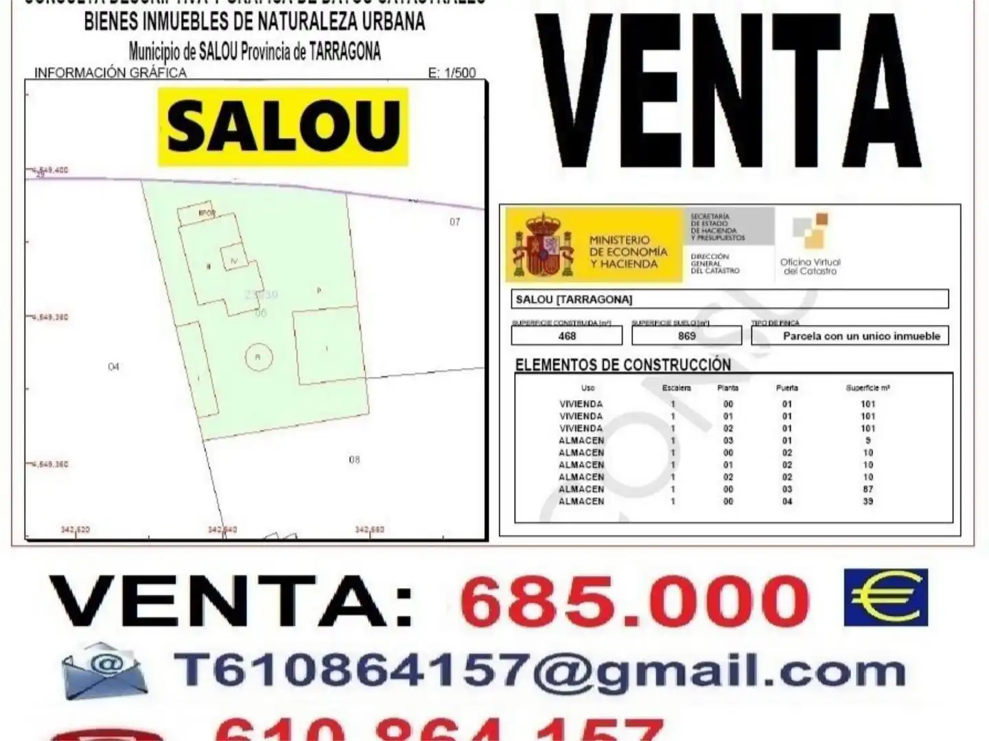 Houses for sale in Carrer de Barenys, Barenys Houses for sale in Salou with Terrace