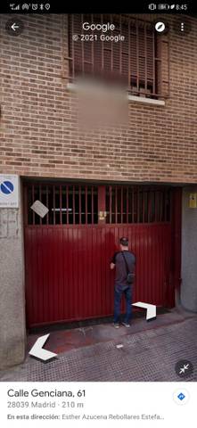 Garaje en Alquiler en Calle de la Genciana, 61 en Valdeacederas
