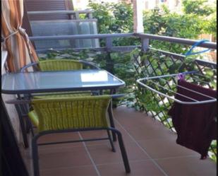 Exterior view of Flat for sale in Linares  with Air Conditioner, Swimming Pool and Balcony