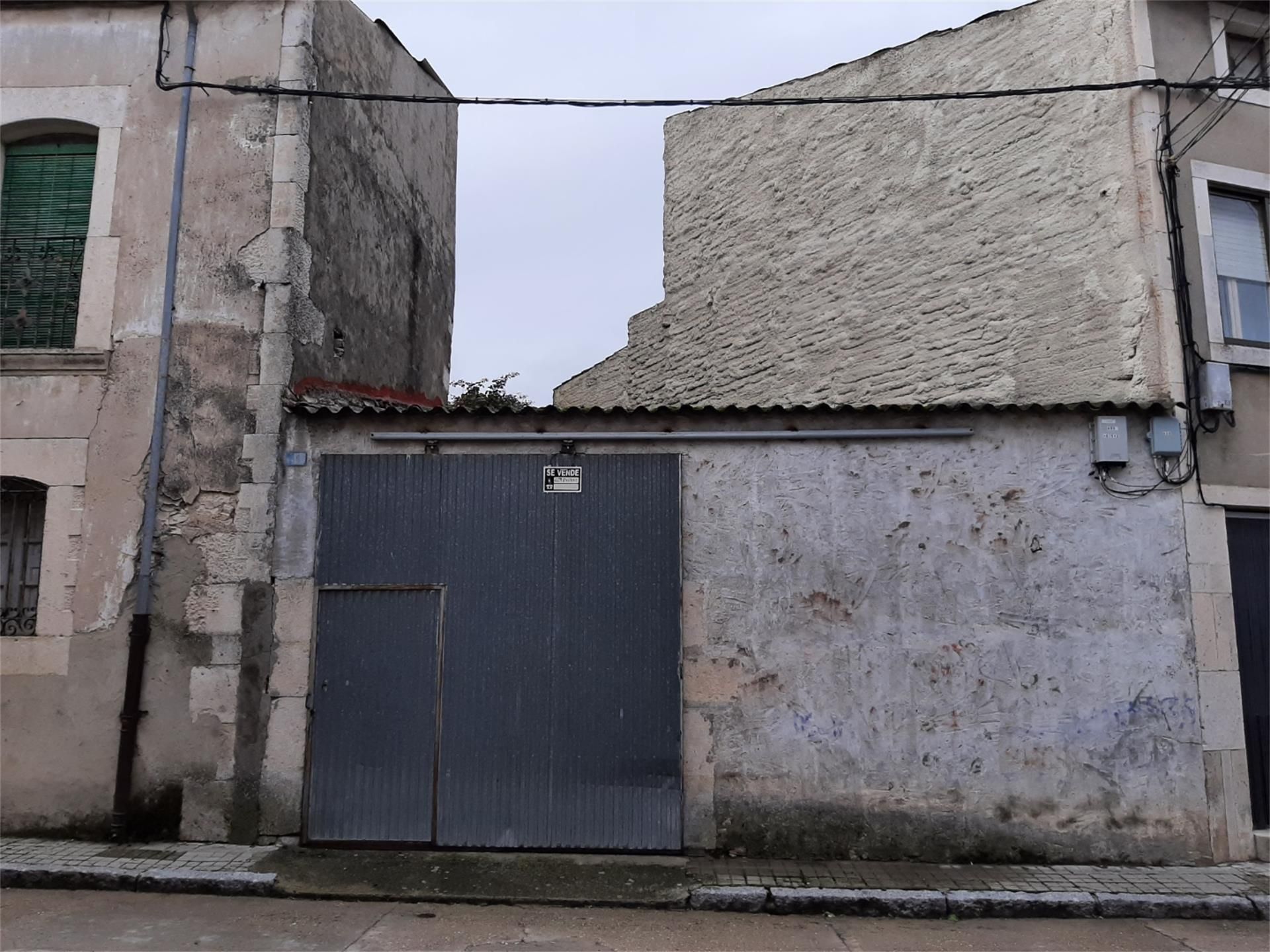 Vista exterior de Garatge en venda en Campaspero