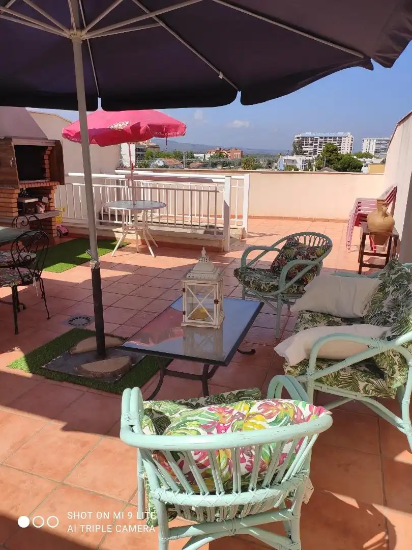 Terrassa de Àtic en venda en Oropesa del Mar / Orpesa amb Terrassa, Piscina i Moblat