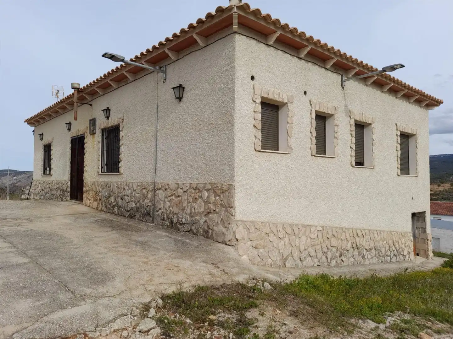 Vista exterior de Casa o xalet de lloguer en Nerpio amb Terrassa, Traster i Moblat