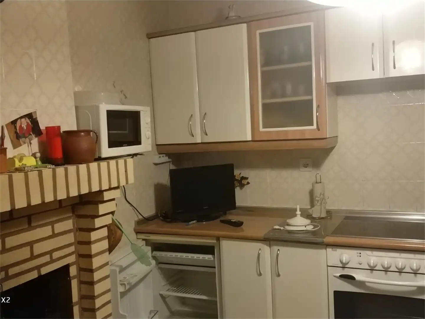 Casa adosada en venta en Calle Fuente, 17, Narrillos del Álamo Cocina de Casa adosada en venta en Narrillos del Álamo con Amueblado, Horno y Lavadora