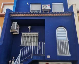 Exterior view of Single-family semi-detached for sale in Llocnou de Sant Jeroni  with Air Conditioner and Terrace
