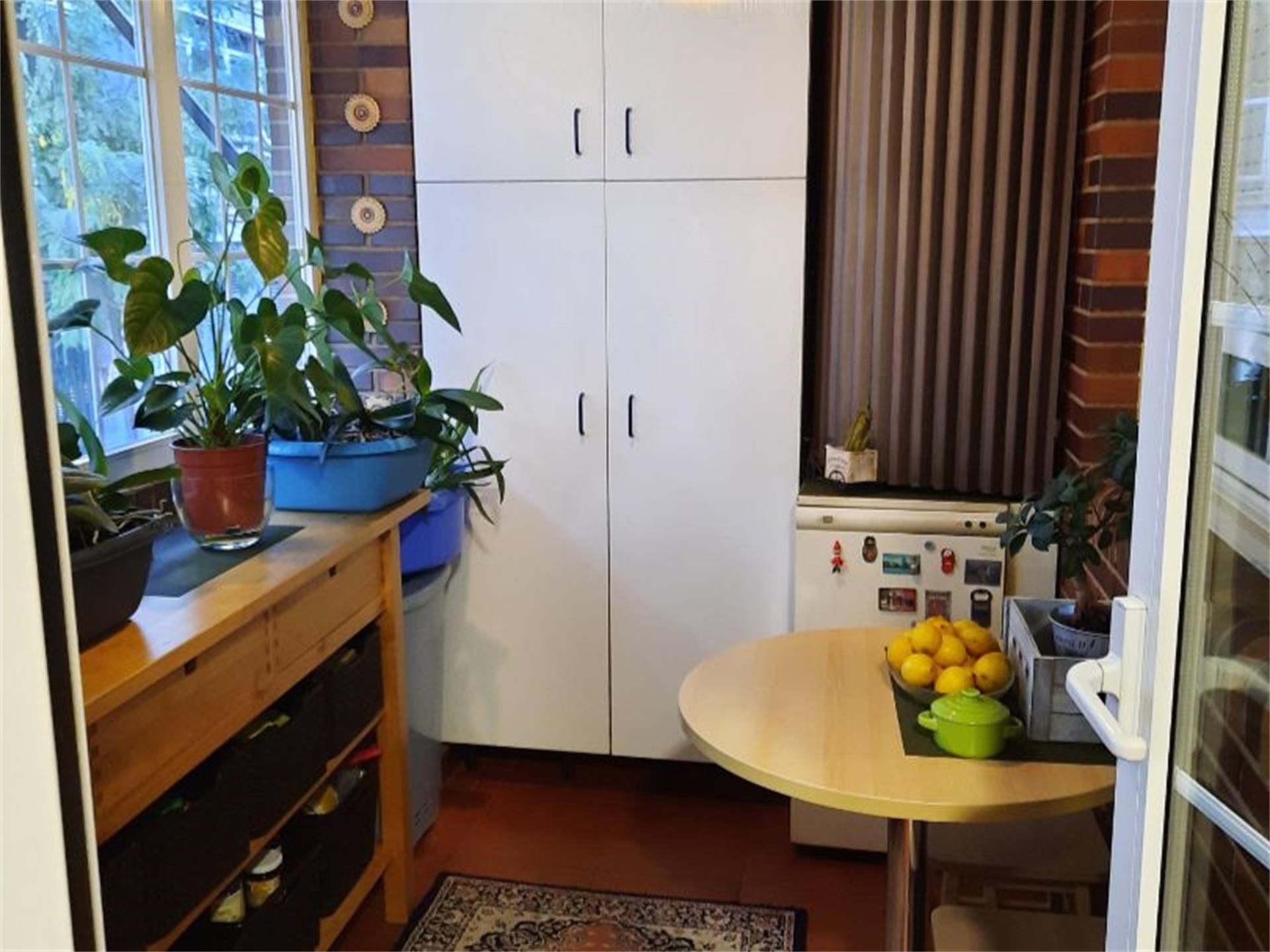 Kitchen of Flat for sale in Collado Villalba  with Heating, Private garden and Parquet flooring