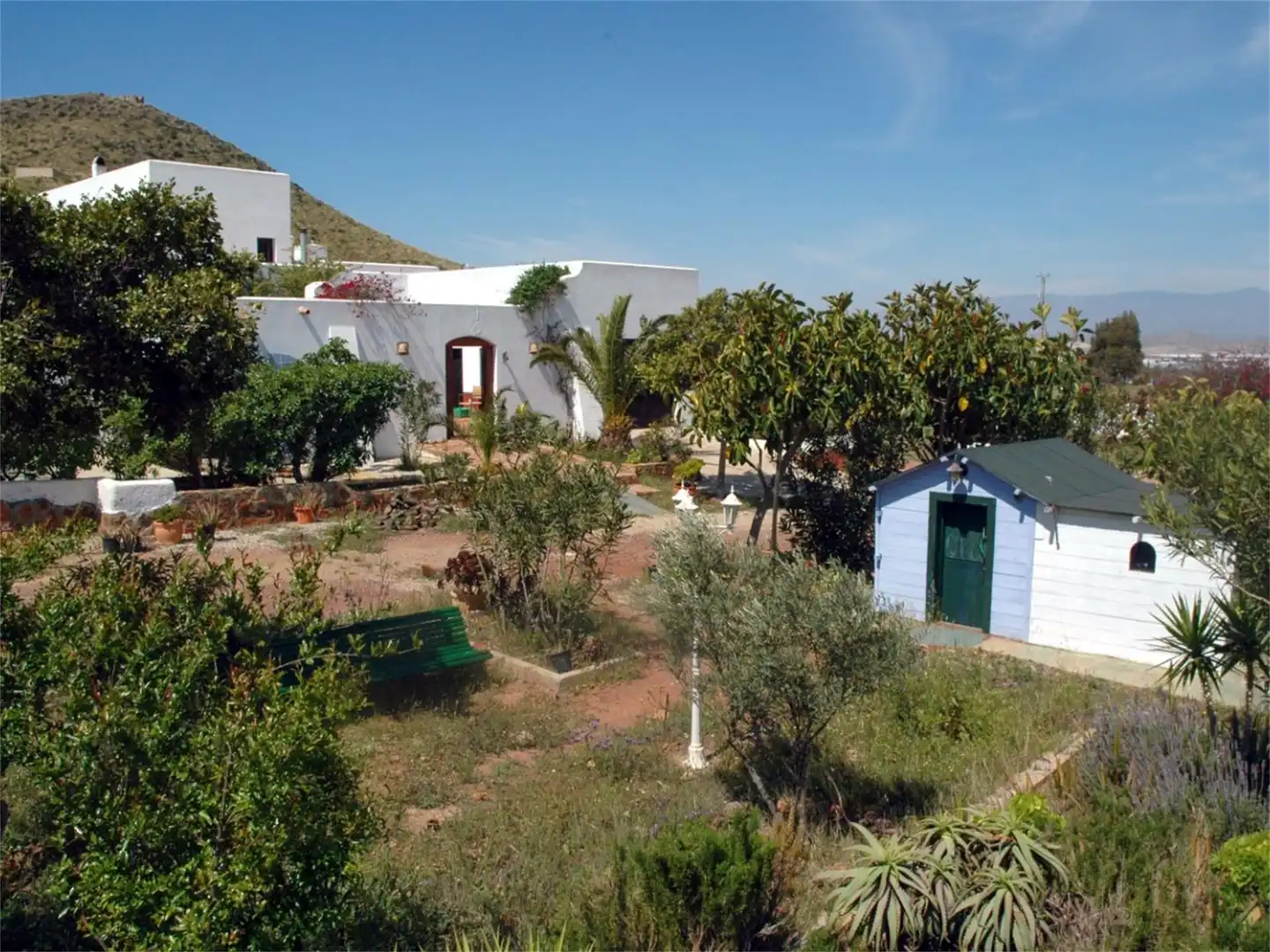 Finca rústica en venda a Pozo de los Frailes - Presillas - Albaricoques Jardí de Finca rústica en venda en Níjar amb Aire condicionat, Terrassa i Piscina