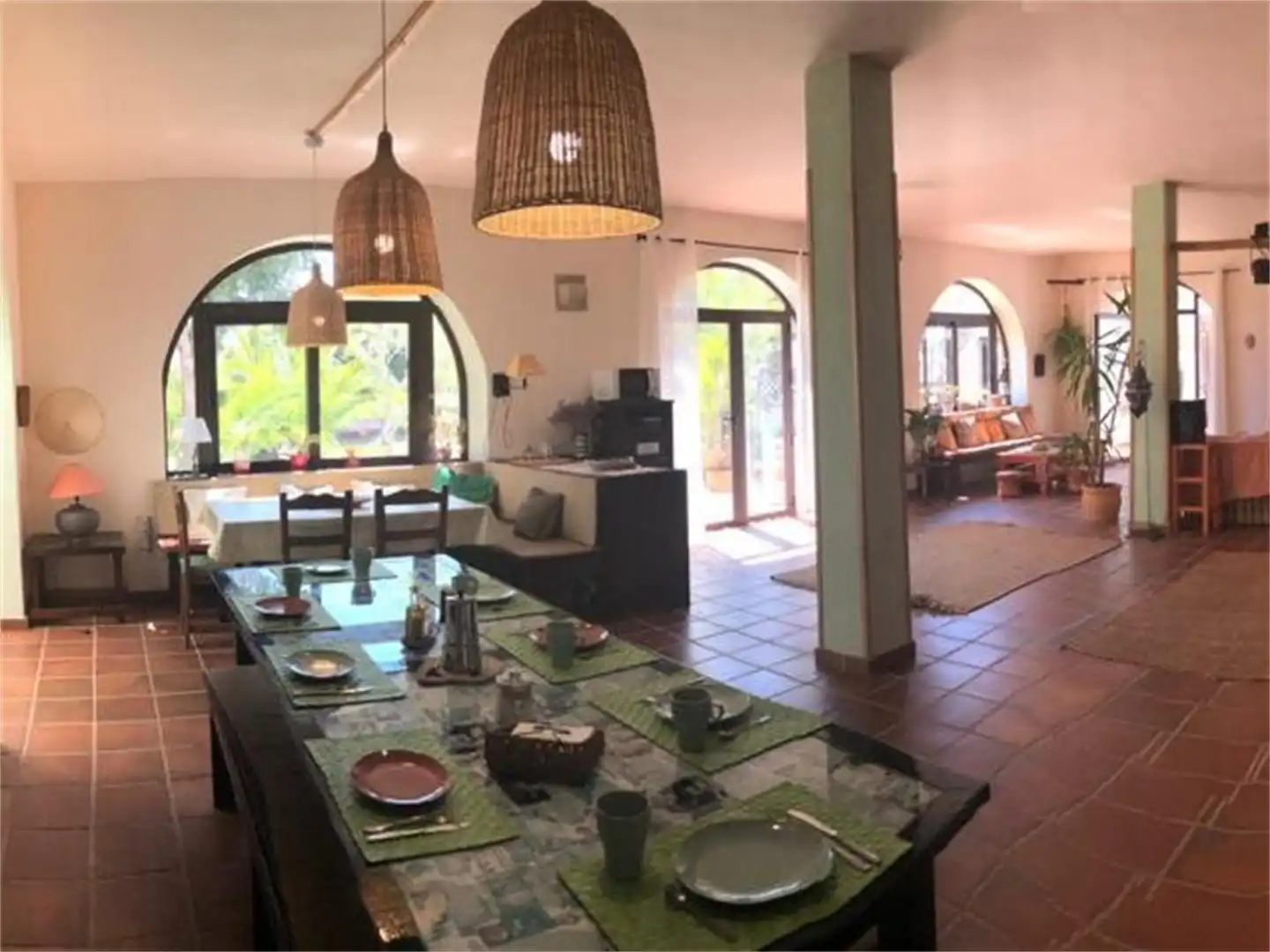 Finca rústica en venda a Pozo de los Frailes - Presillas - Albaricoques Menjador de Finca rústica en venda en Níjar amb Aire condicionat, Terrassa i Piscina