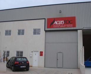 Exterior view of Industrial buildings for sale in Benifaió