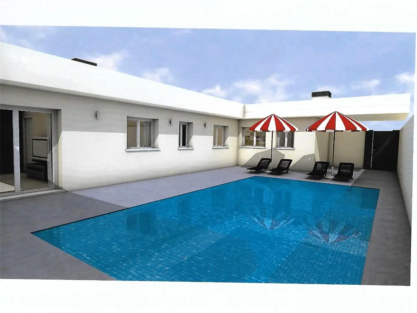Flat for sale in Calle Agustín Moreto, Urbanización Siglo XXI - Carretera de Villalpando Swimming pool of Flat for sale in Zamora Capital with Private garden, Parquet flooring and Terrace