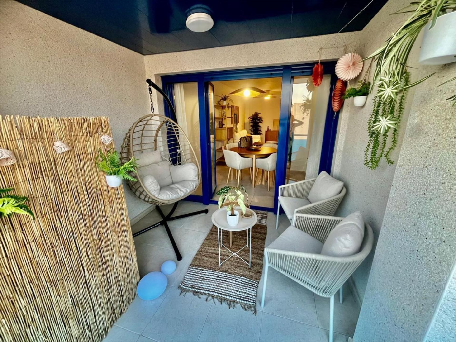 Balcony of Flat to rent in Peñíscola / Peníscola  with Air Conditioner, Heating and Terrace