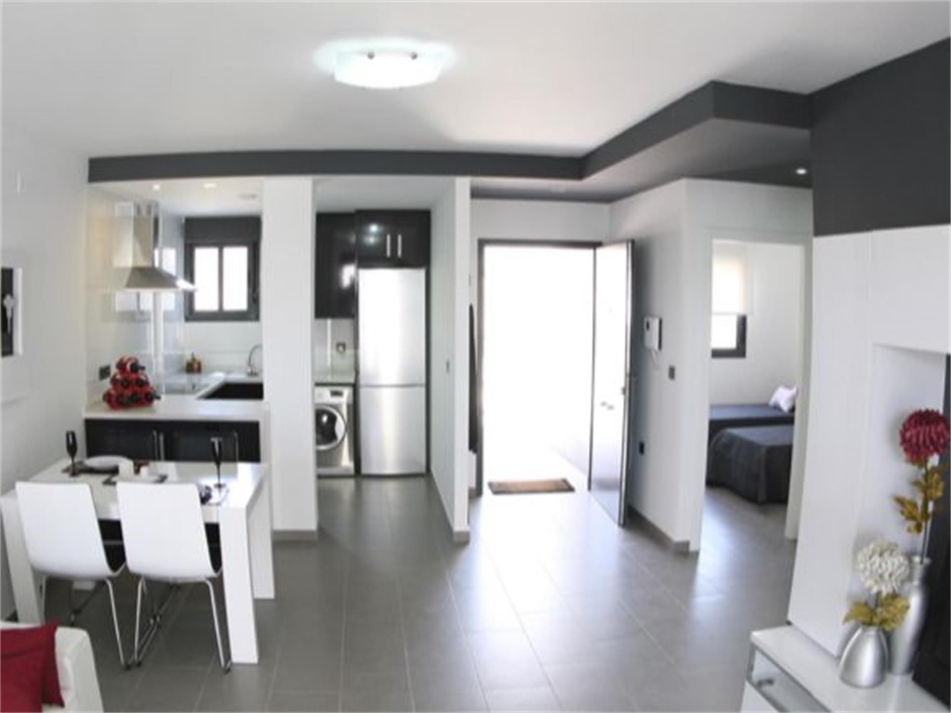 Kitchen of Apartment for sale in Guardamar del Segura  with Air Conditioner, Furnished and Community parking