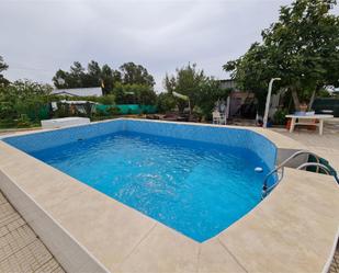 Swimming pool of Country house for sale in Gibraleón  with Air Conditioner, Terrace and Swimming Pool