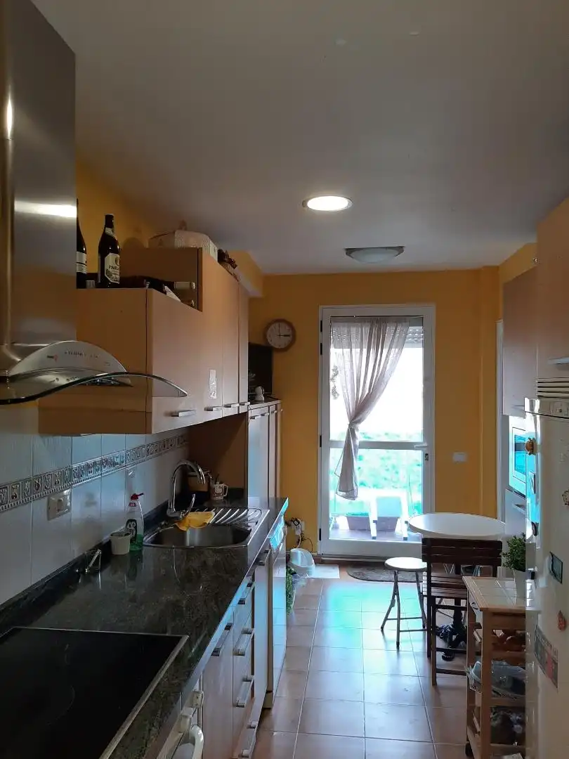Cocina de Piso para compartir en Las Palmas de Gran Canaria con Amueblado, Lavadora y Microondas