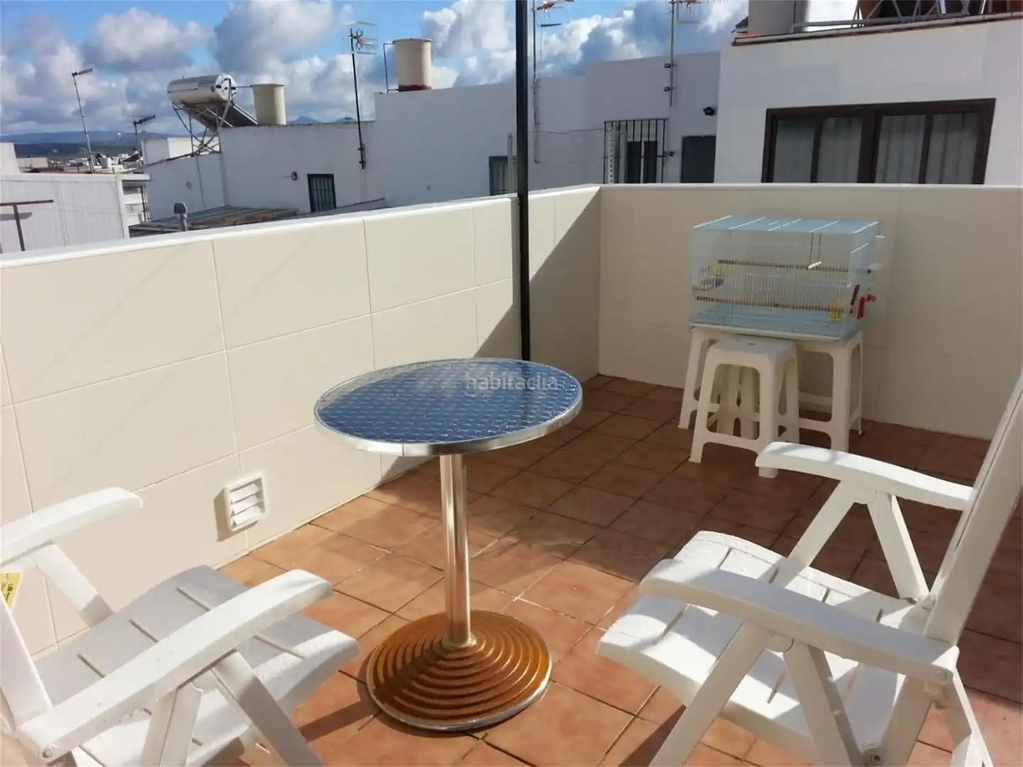 Wohnung zum Verkauf in Calle Petenera, La Puebla de Cazalla Terrasse von Wohnung zum Verkauf in La Puebla de Cazalla mit Klimaanlage und Terrasse