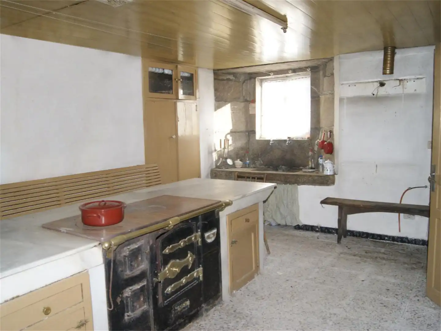 Finca rústica en venta en Barrio O Cabradoiro, Vilalba Cocina de Finca rústica en venta en Vilalba con Jardín privado