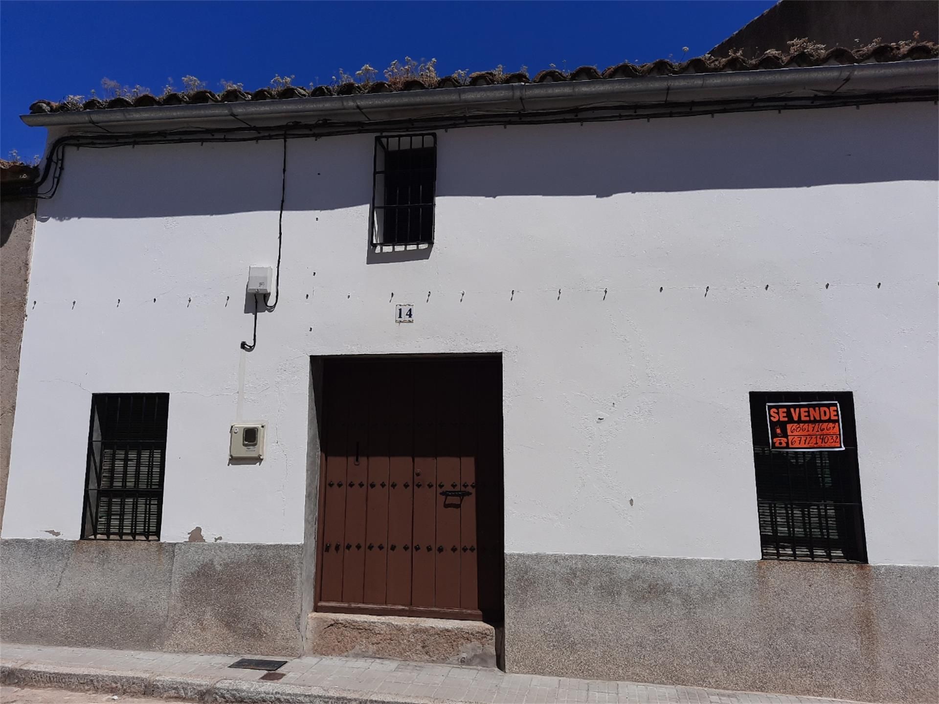 Vista exterior de Casa adosada en venda en Torrecampo amb Piscina
