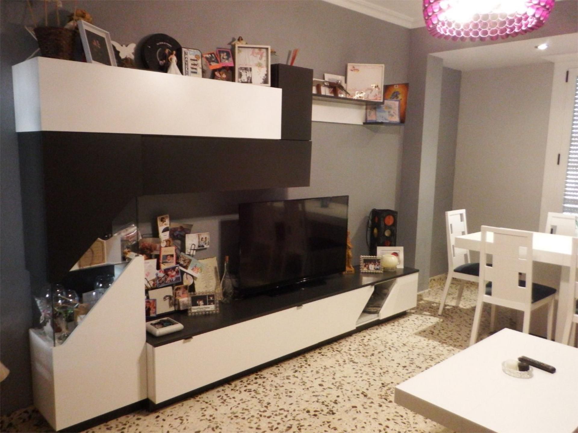 Sala d'estar de Pis en venda en Caudete amb Aire condicionat, Calefacció i Balcó