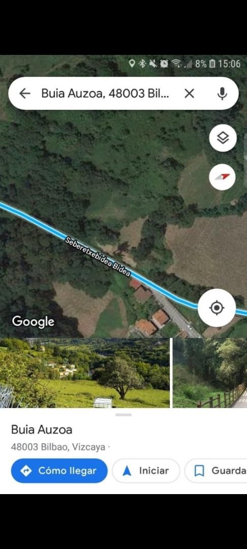 Exterior view of Land for sale in Bilbao 