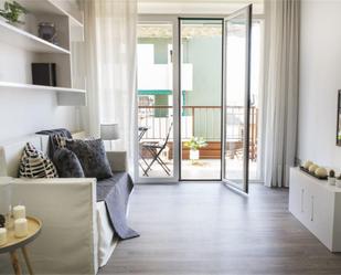 Exterior view of Flat for sale in  Barcelona Capital  with Air Conditioner, Heating and Parquet flooring