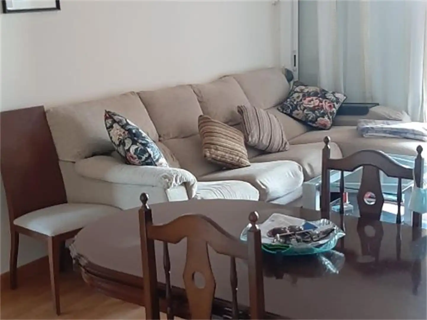 Sala de estar de Piso en venta en Viladecans con Aire acondicionado, Parquet y Horno