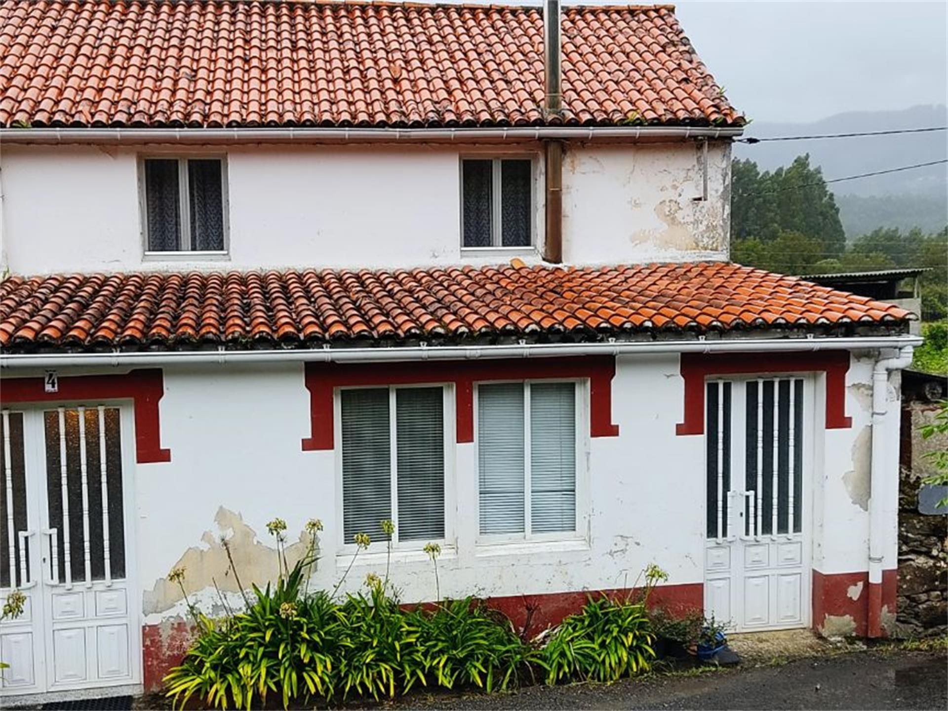 Exterior view of Single-family semi-detached for sale in Cerdido