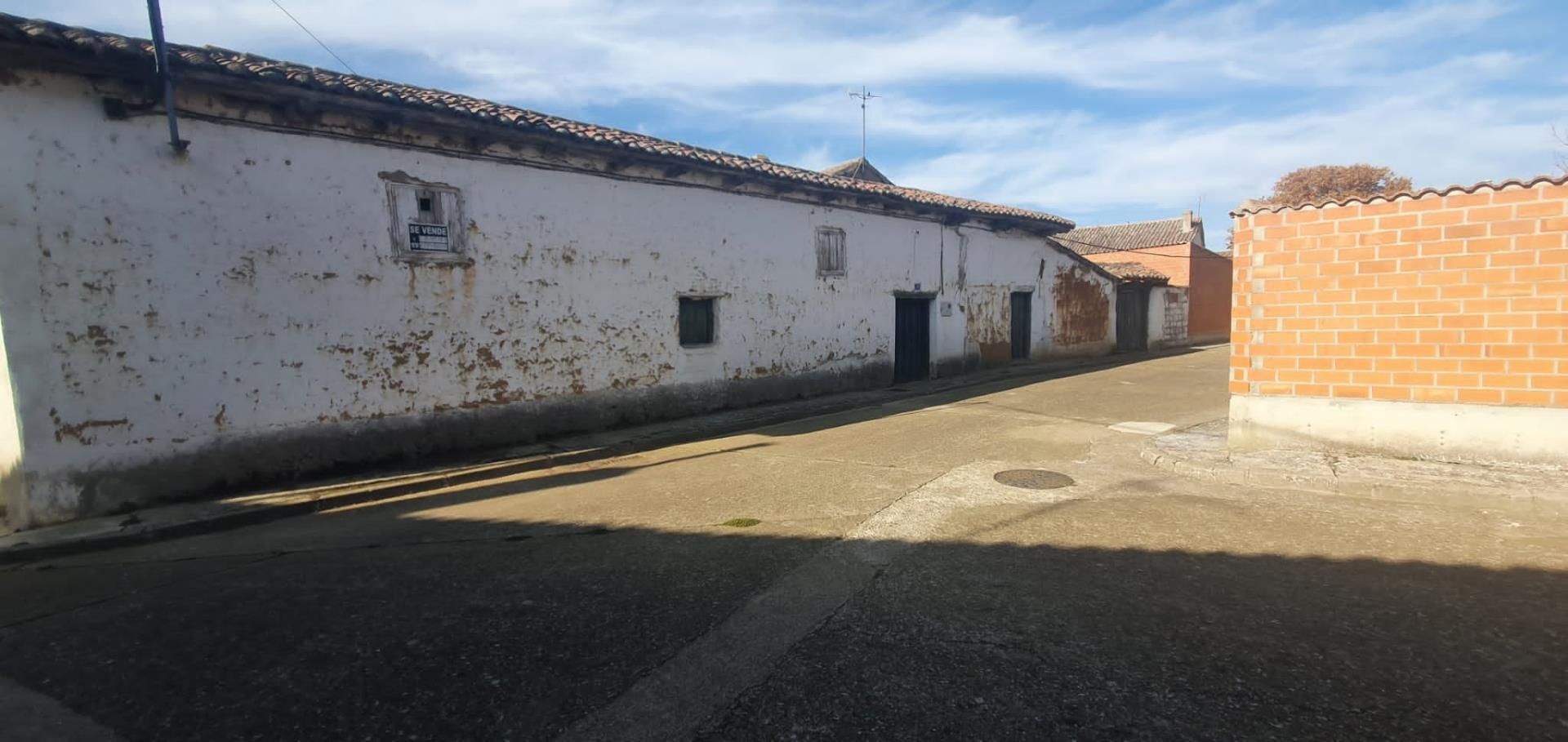 Exterior view of Planta baja for sale in Santervás de la Vega  with Private garden
