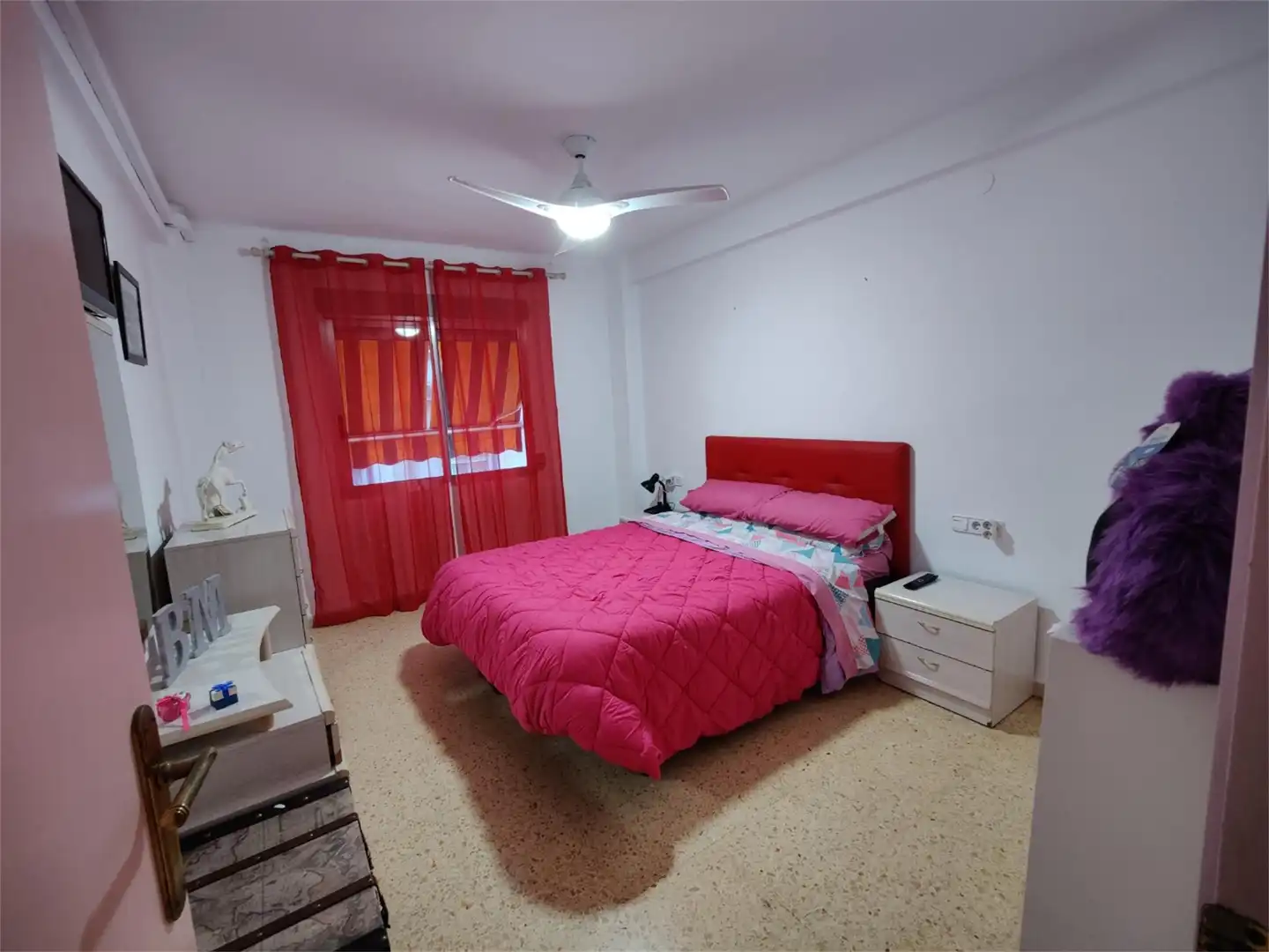 Flat for sale in Calle Churruca, 14, Nuevo Centro Bedroom of Flat for sale in Sagunto / Sagunt with Air Conditioner, Furnished and Balcony