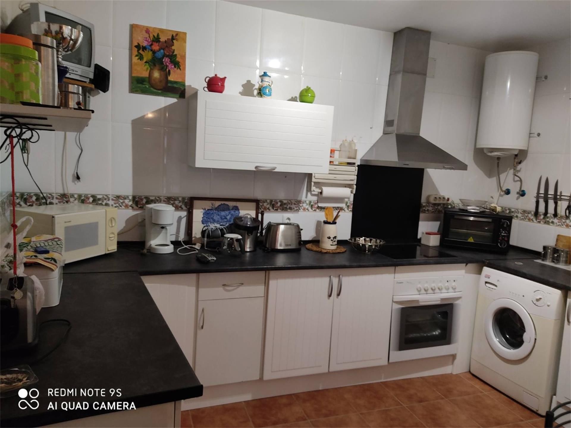 Cuina de Apartament en venda en Villarino de los Aires amb Moblat, Forn i Rentadora