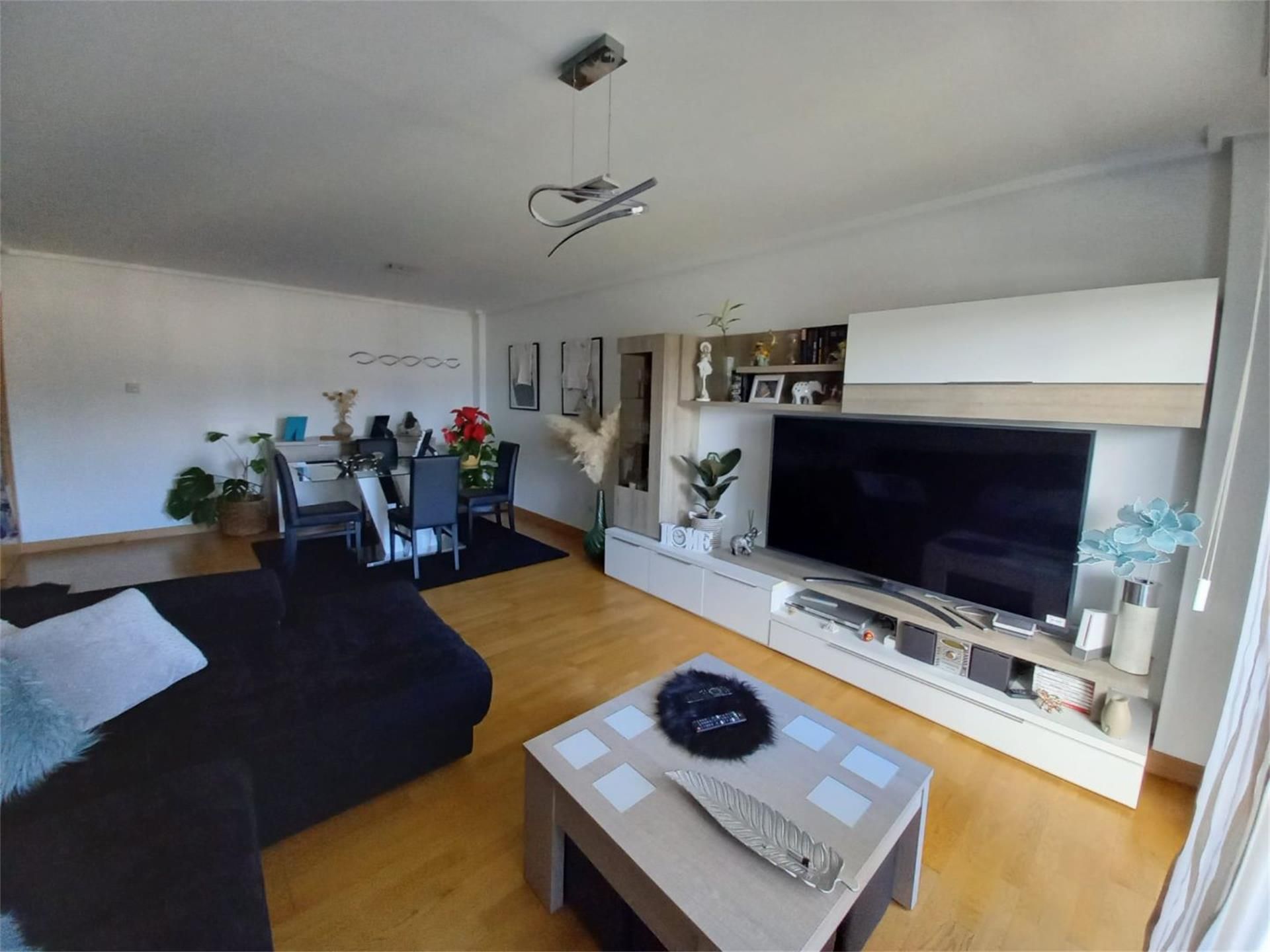 Sala d'estar de Dúplex en venda en Ourense Capital  amb Balcó