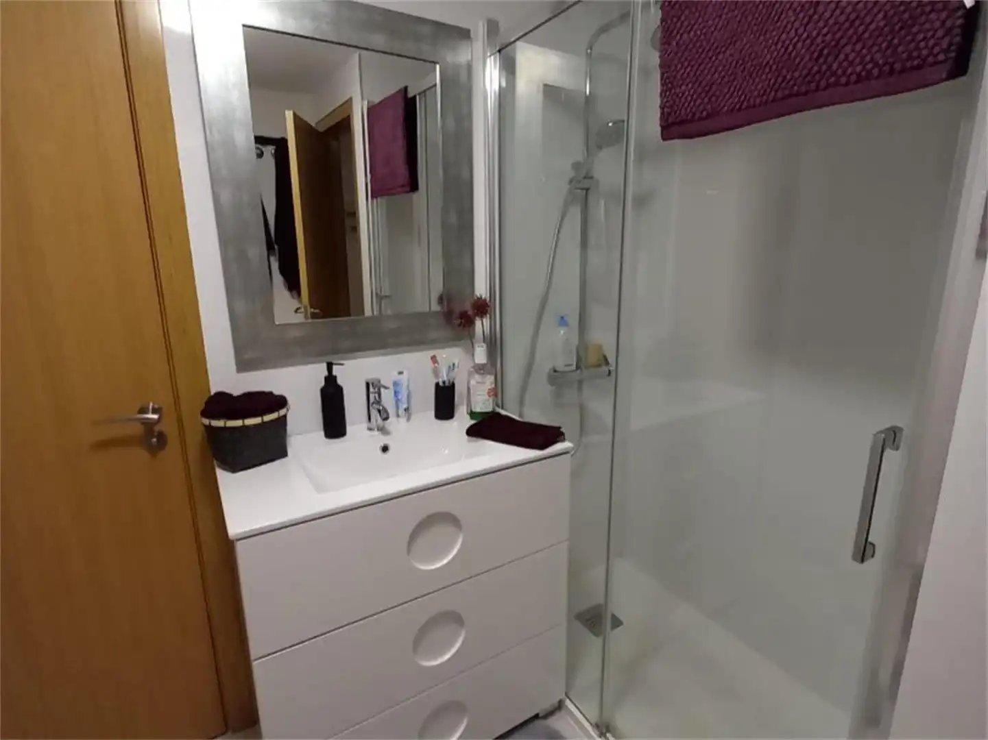 Duplexes for sale in Praza de Mariñamansa, Posío Bathroom of Duplexes for sale in Ourense Capital with Heating, Parquet flooring and Storage room