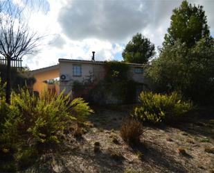 Exterior view of Country house for sale in Torremanzanas / La Torre de les Maçanes  with Air Conditioner, Terrace and Balcony