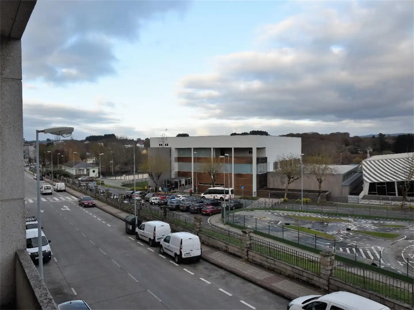 Vista exterior de Piso en venta en Lugo con Trastero y Videoportero