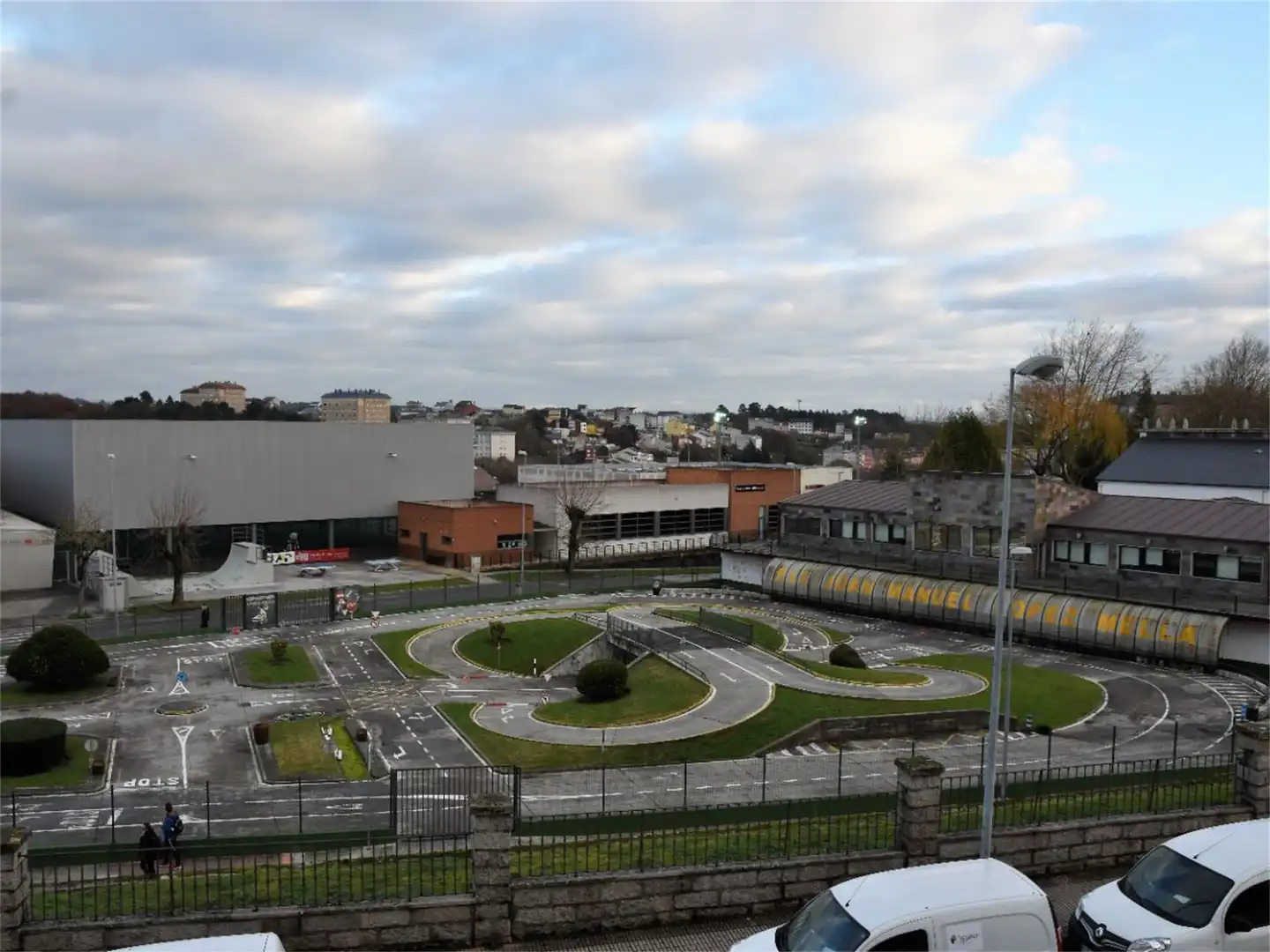 Vista exterior de Piso en venta en Lugo con Trastero y Videoportero