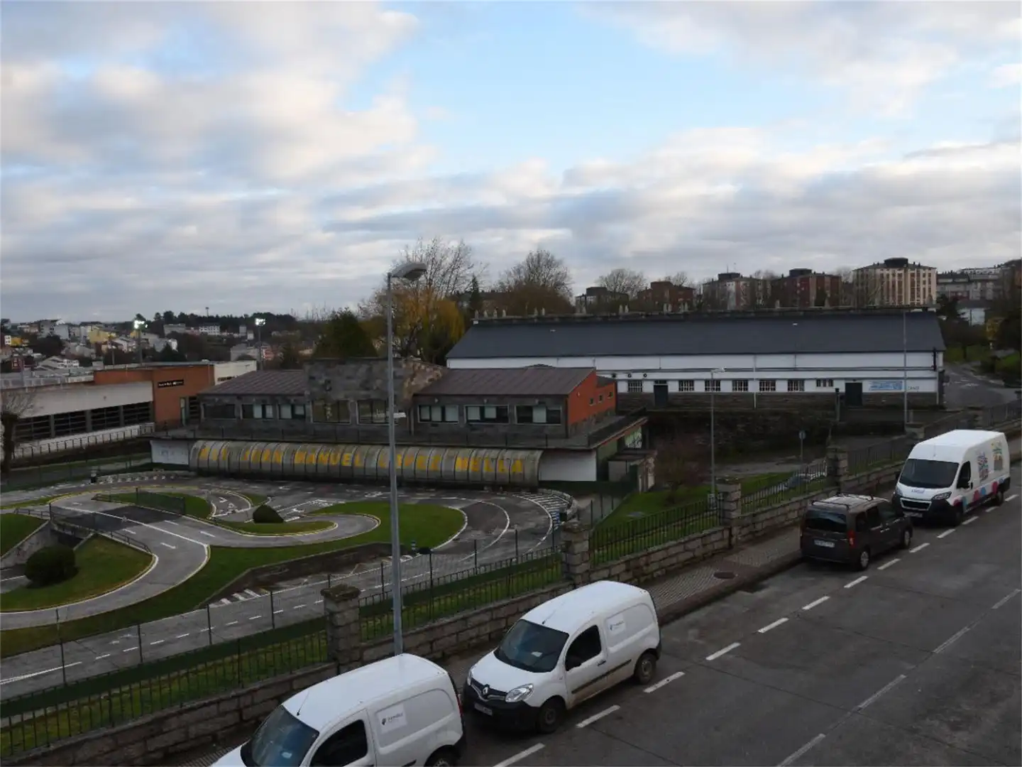 Vista exterior de Piso en venta en Lugo con Trastero y Videoportero