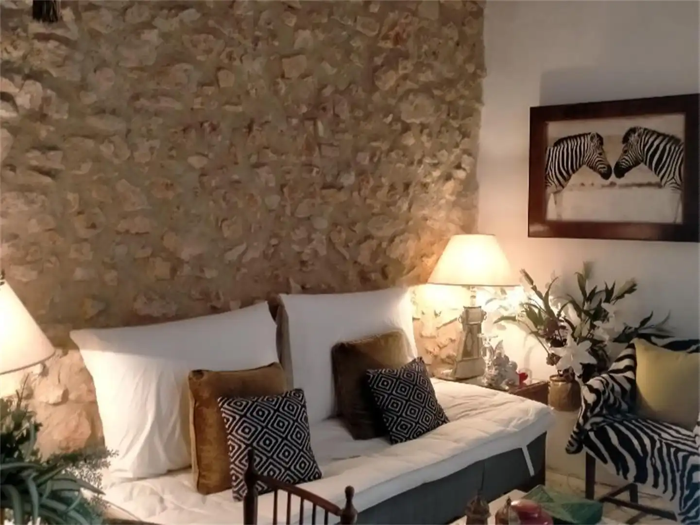Sala de estar de Casa adosada en venta en Pego con Terraza