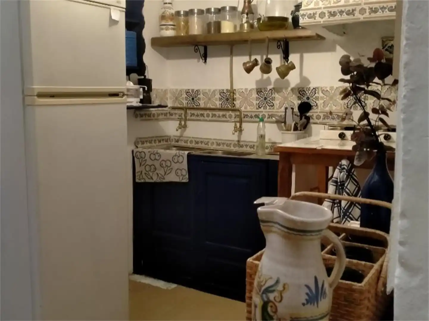 Cocina de Casa adosada en venta en Pego con Terraza