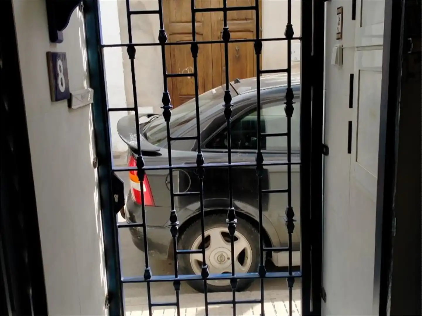 Parking de Casa adosada en venta en Pego con Terraza
