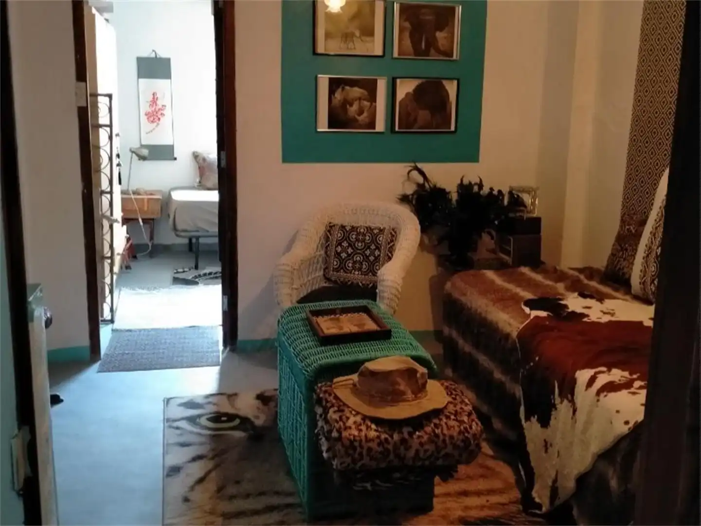 Sala de estar de Casa adosada en venta en Pego con Terraza