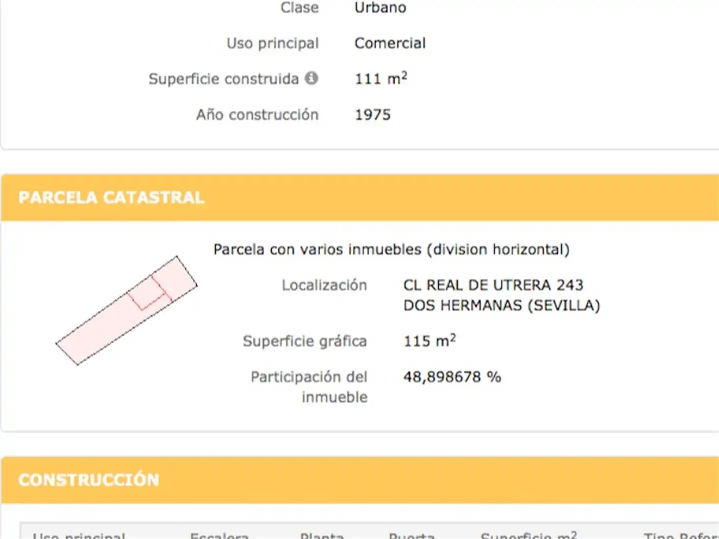 Commercial properties for sale in Calle Real Utrera, 233, Centro - Doña Mercedes Garden of Commercial properties for sale in Dos Hermanas