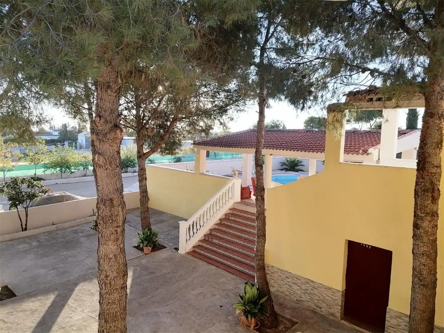 Houses for sale in Avenida Sánchez del Corral, Moraleda de Zafayona Exterior view of Houses for sale in Moraleda de Zafayona with Air Conditioner, Terrace and Swimming Pool