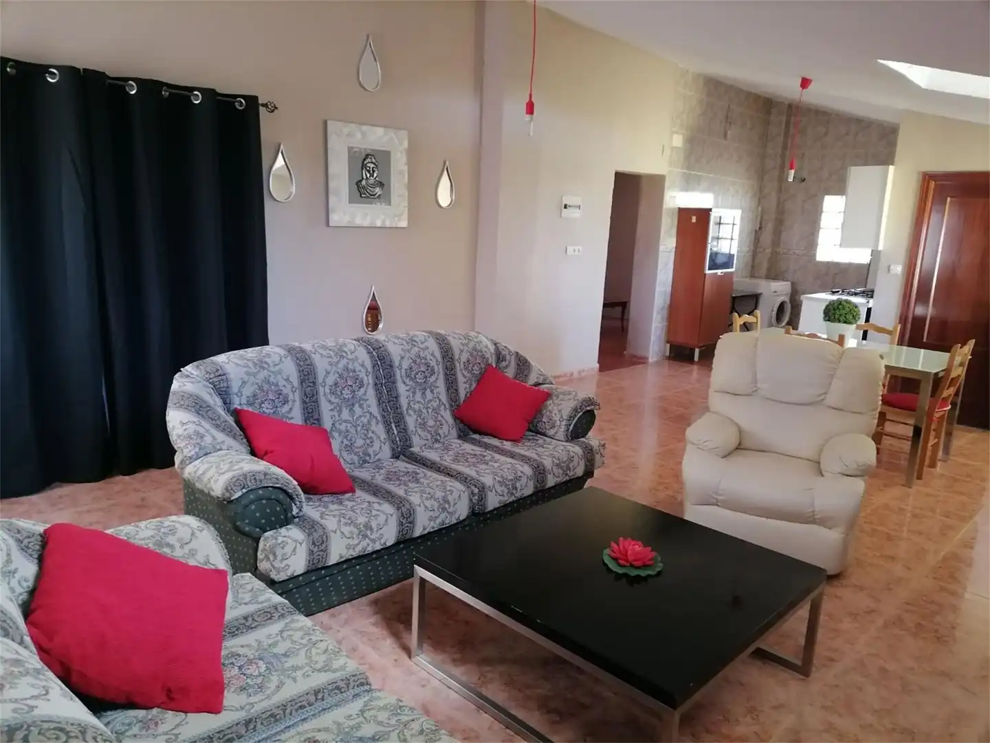 Houses for sale in Avenida Sánchez del Corral, Moraleda de Zafayona Living room of Houses for sale in Moraleda de Zafayona with Air Conditioner, Terrace and Swimming Pool
