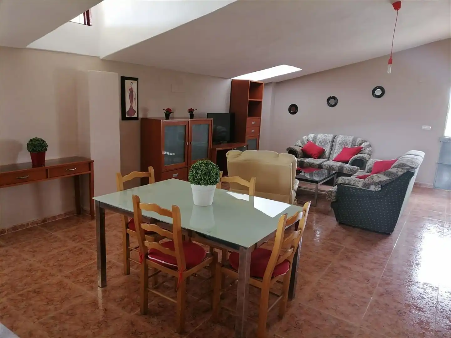 Houses for sale in Avenida Sánchez del Corral, Moraleda de Zafayona Living room of Houses for sale in Moraleda de Zafayona with Air Conditioner, Terrace and Swimming Pool