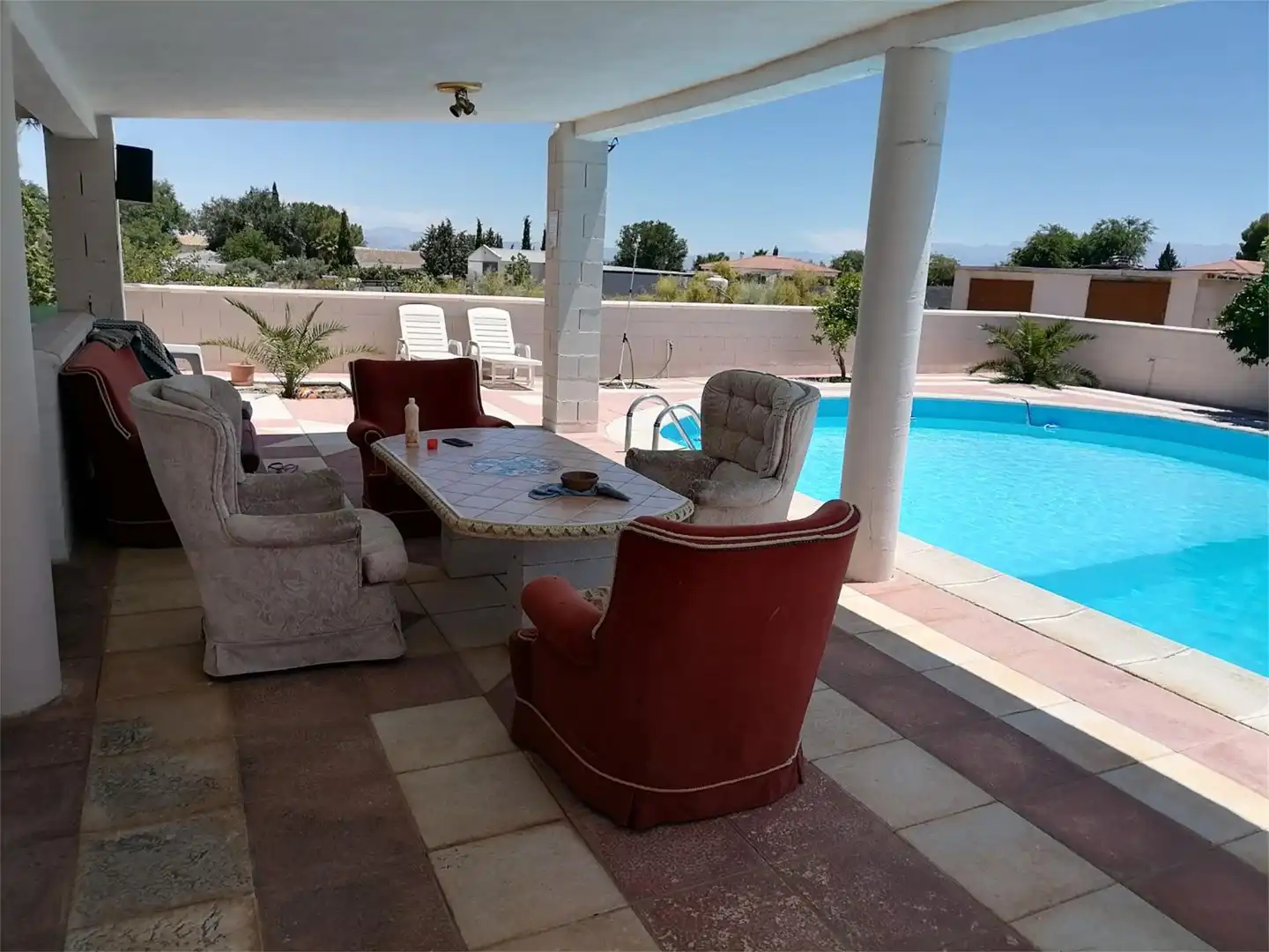 Houses for sale in Avenida Sánchez del Corral, Moraleda de Zafayona Terrace of Houses for sale in Moraleda de Zafayona with Air Conditioner, Terrace and Swimming Pool
