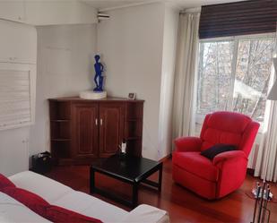 Living room of Flat for sale in Olot  with Air Conditioner, Heating and Parquet flooring