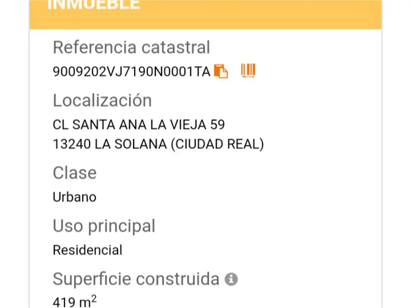 Casa adosada en venta en Calle Santa Ana la Vieja, 67, La Solana Jardín de Casa adosada en venta en La Solana