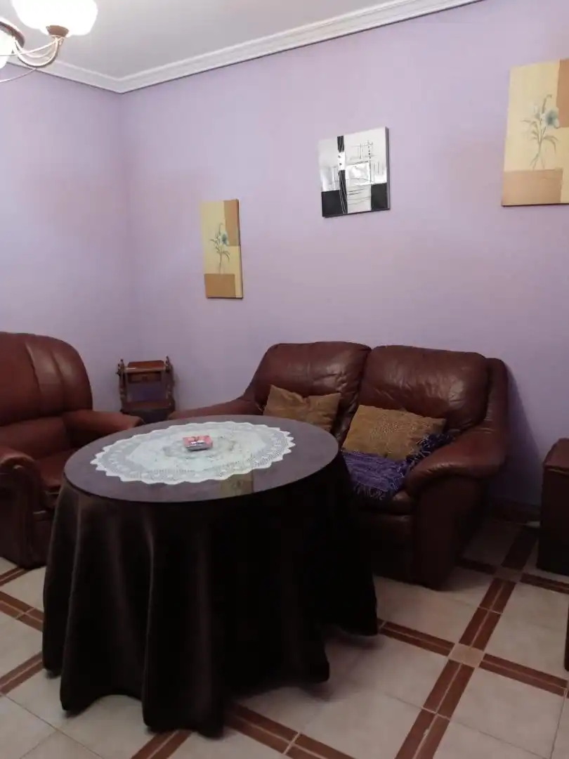 Sala de estar de Piso en venta en Torrecillas de la Tiesa con Aire acondicionado, Calefacción y Terraza